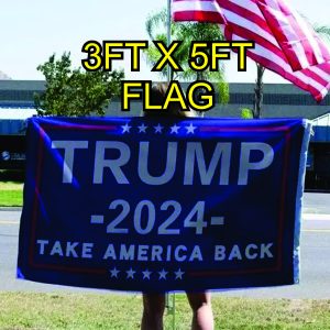 T24E-910 TRUMP TAKE AMERICA BACK FLAG