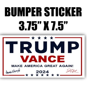 TRUMP VANCE STICKER