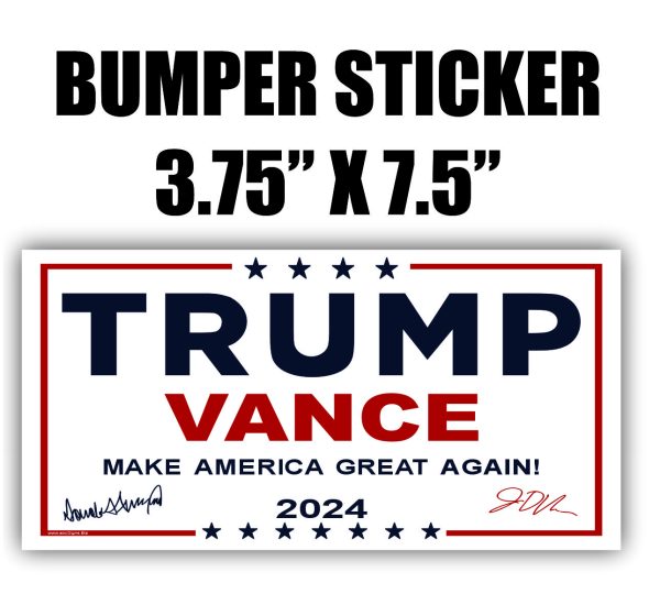 TRUMP VANCE STICKER